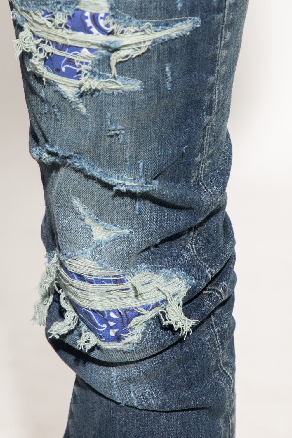 Amiri super hot sale repair jeans